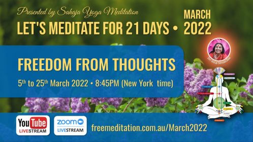 Daily Meditation Course – March 2022