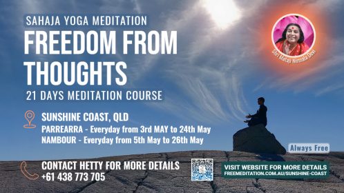 21 Days of Meditation – Sunshine Coast May 2022