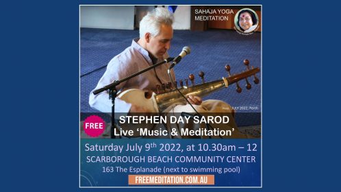 Live Music and Meditation in Scarborough (Perth)!