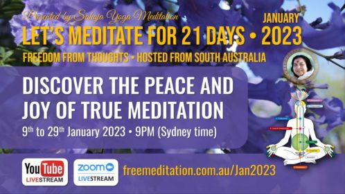 Daily Meditation Course – January 2023