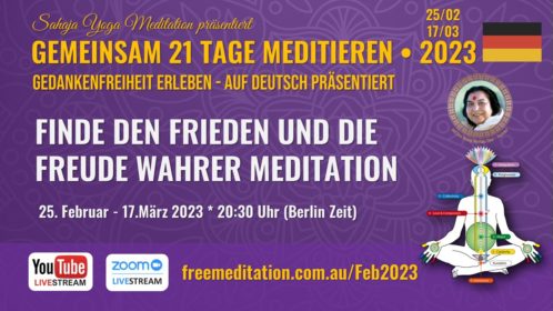 Daily Meditation German Course – February 2023