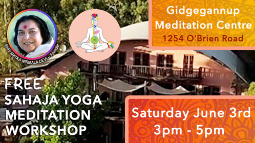 Meditation Seminar – Perth Saturday 3rd June 2023