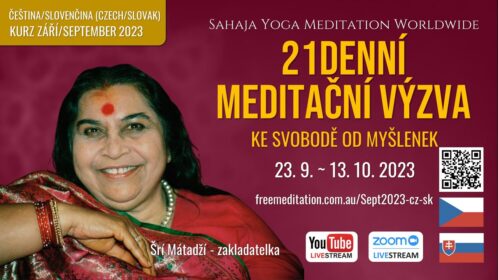 21 Day Meditation Czech/Slovak Course – September 2023