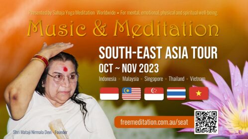 Music & Meditation – South East Asia Tour, during Oct and Nov 2023