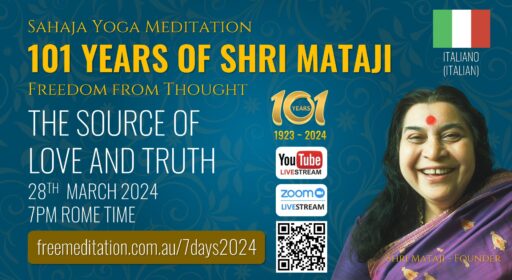 Let’s Meditate – 101 Years of Shri Mataji 28th March 2024