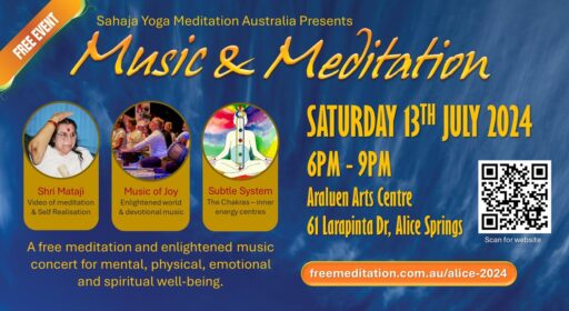 Meditation and Music Concert Alice Spring 13th July 2024