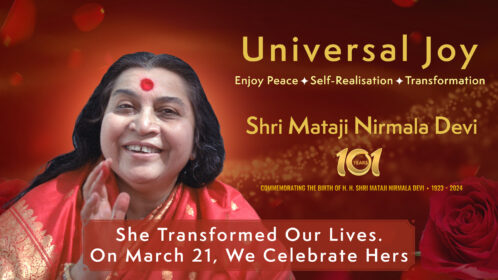 She Transformed Our Lives. On March 21, We Celebrate Hers – Celebrating Shri Mataji’s 101st Birthday.