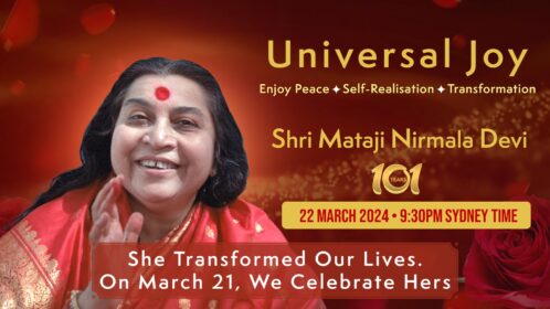 She Transformed Our Lives. We now Celebrate Hers – Celebrating Shri Mataji’s 101st Birthday.