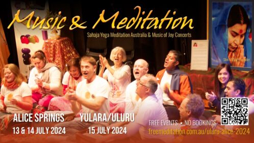 Music & Meditation Concert: Uluru and Alice Springs – during July 2024