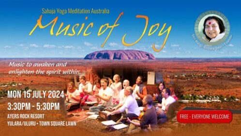 Music of Joy –  Uluru 15th July 2024