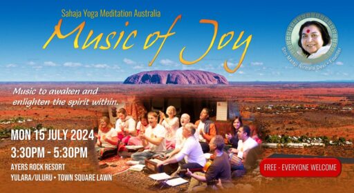 Music of Joy –  Uluru 15th July 2024