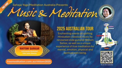 Music and meditation Concerts – 2025 Australian Tour