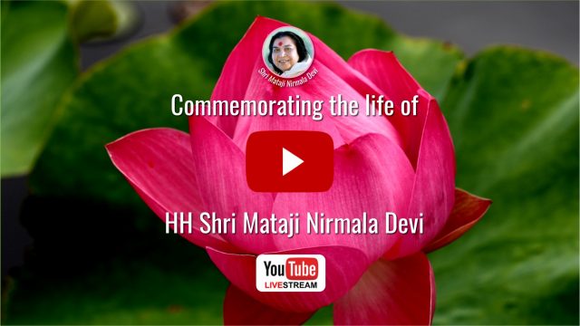 Webcast ‘Commemorating the Life of Shri Mataji’