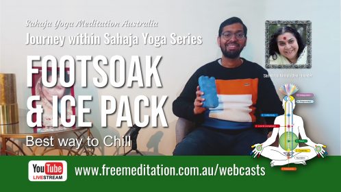 Webcasts ‘Footsoak & Ice Pack – Best way to Chill’ 8th November 2020