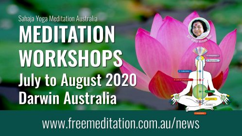 Meditation in Darwin – July to Dec 2020