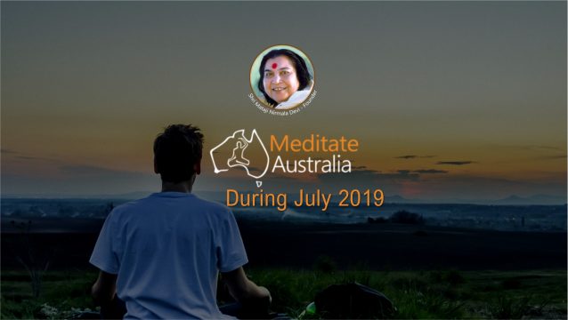 Meditate Australia Tour during July 2019