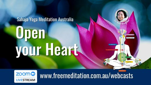 Open your Heart – Live on Zoom 26th May 2020