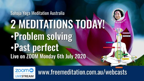 2 Meditations – Live on Zoom 6th July 2020