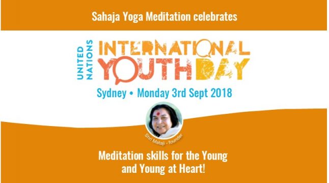 Celebrating International Youth Day in Sydney – Monday 3rd September, 2018