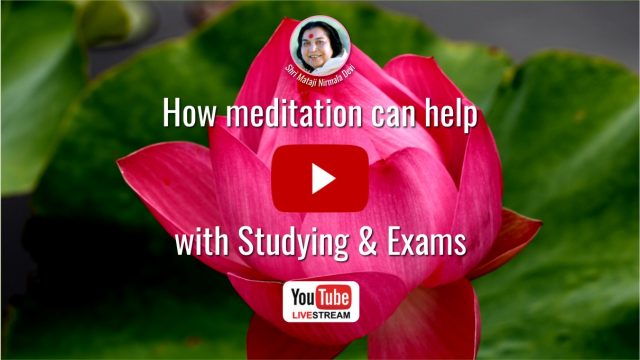 Webcast “How meditation can help with Studying & Exams”