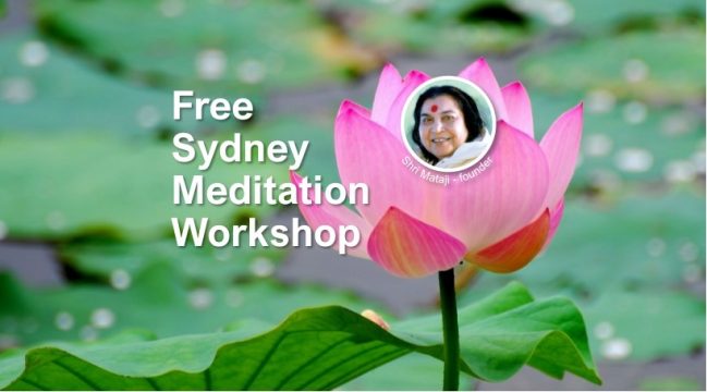 Sydney meditation workshop, Saturday 7th March 2020