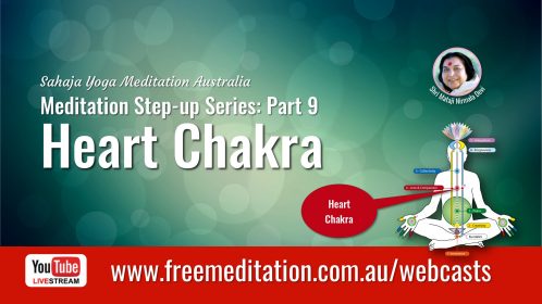 The Heart Chakra – Live on YouTube 1 October 2020