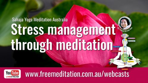 Stress management through meditation – Live on YouTube 19th June 2020