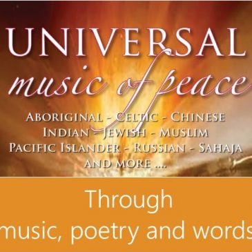 Universal Music of Peace – Sydney Sat 12th Nov, 2016