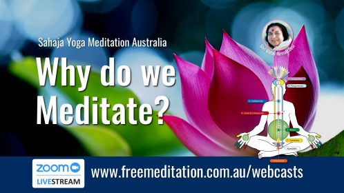 Why do we Meditate? – Live on Zoom 28th May 2020